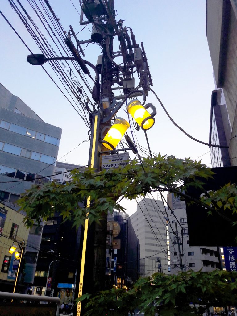 Des lampadaires