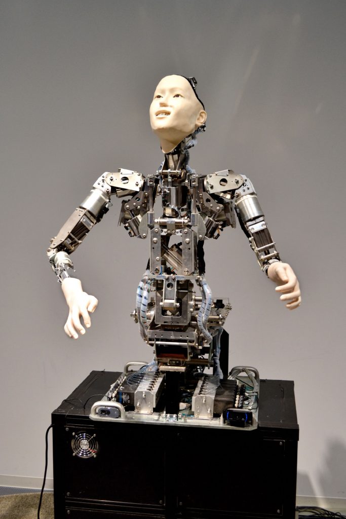 Un robot animé du Miraikan