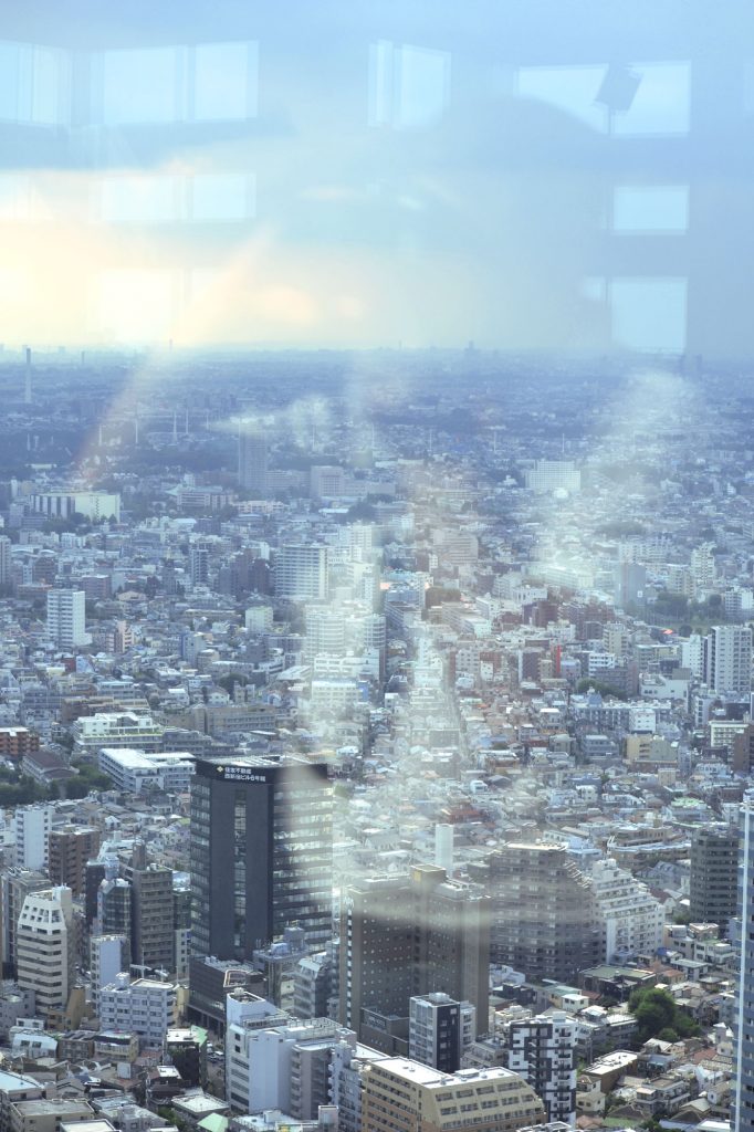 Vue sur Tokyo depuis le Metropolitan Building