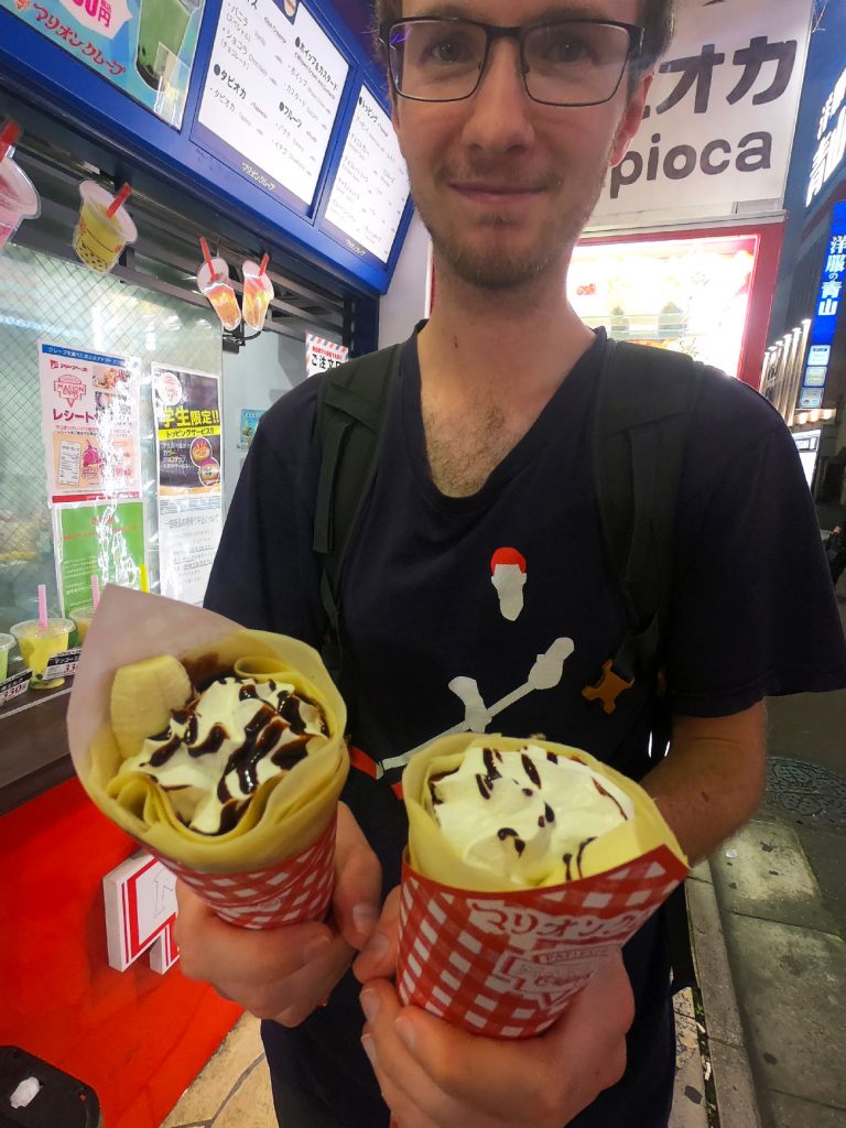 Les crêpes japonaises (très) caloriques