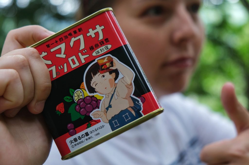 Les bonbons à l'effigie du Tombeau des Lucioles