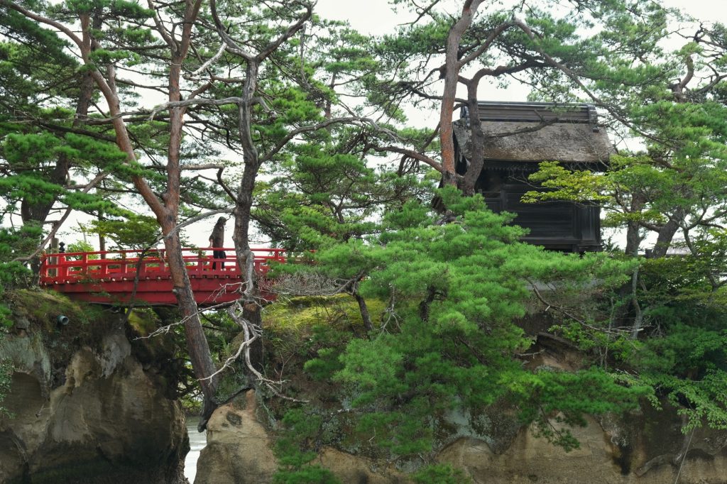 Le temple Godaido à Matsushima