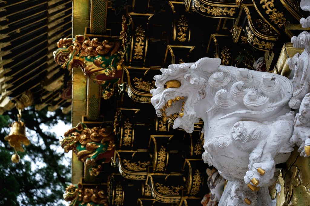 Ornements du Toshogu des Tokugawa