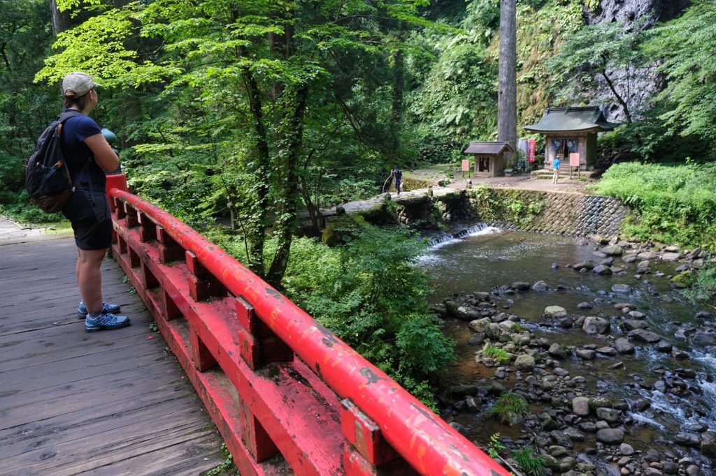Premiers paysages de la randonnée du Haguro San