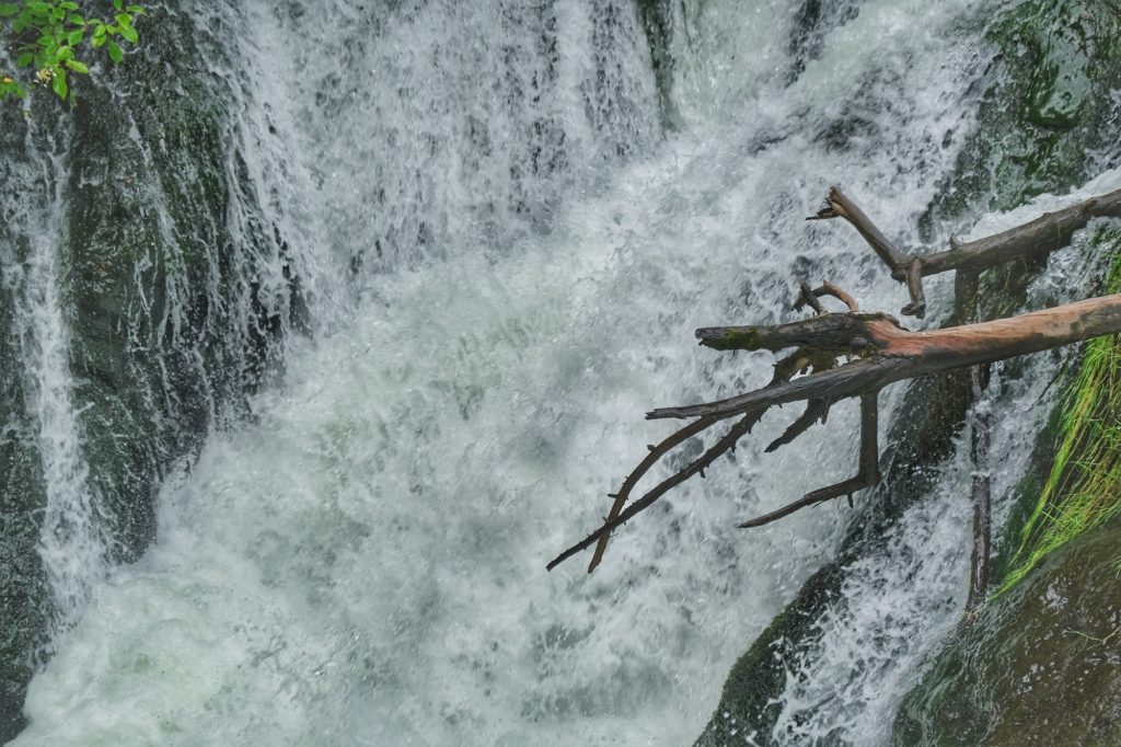 Les rapides de la rivière Yu