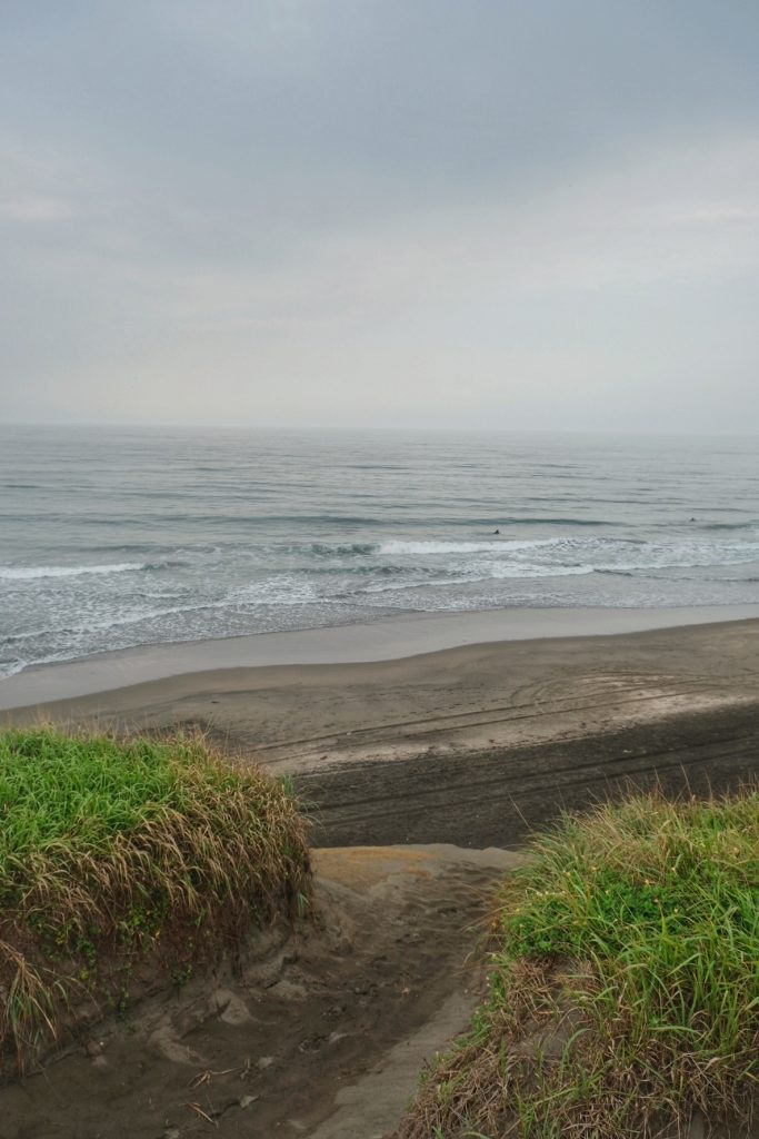 Chemin vers la mer