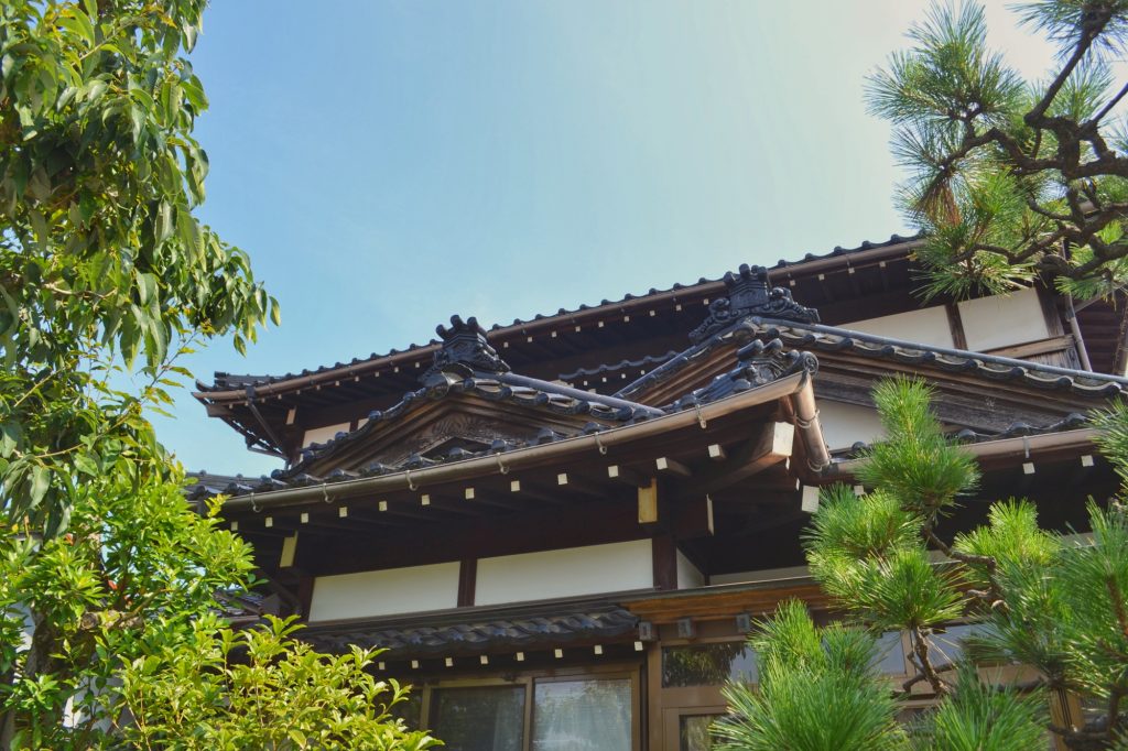 Une maison du village d'Amaharashi