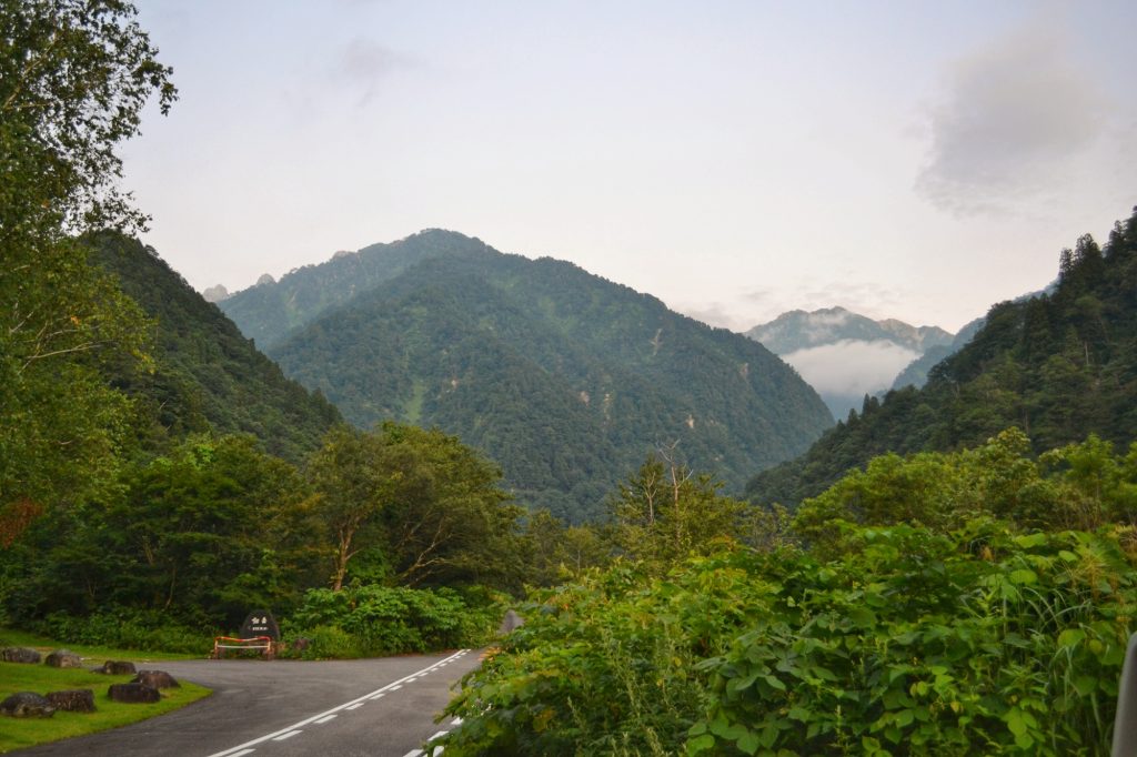 Le Mont Tate dans les Alpes Japonaises