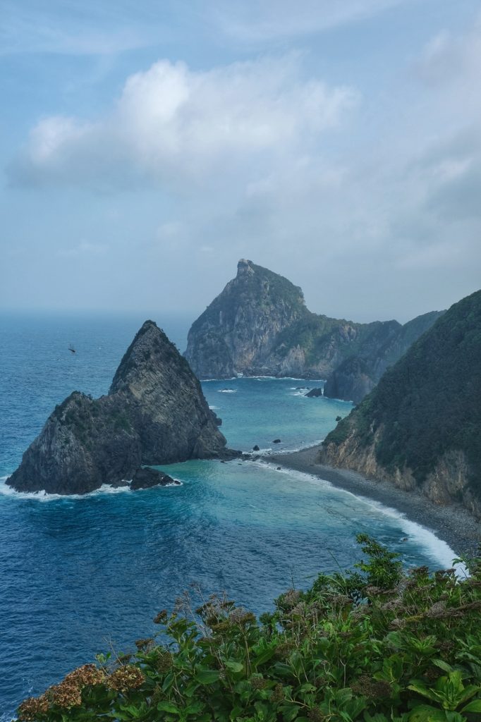 La vue depuis le camping de Kumomi