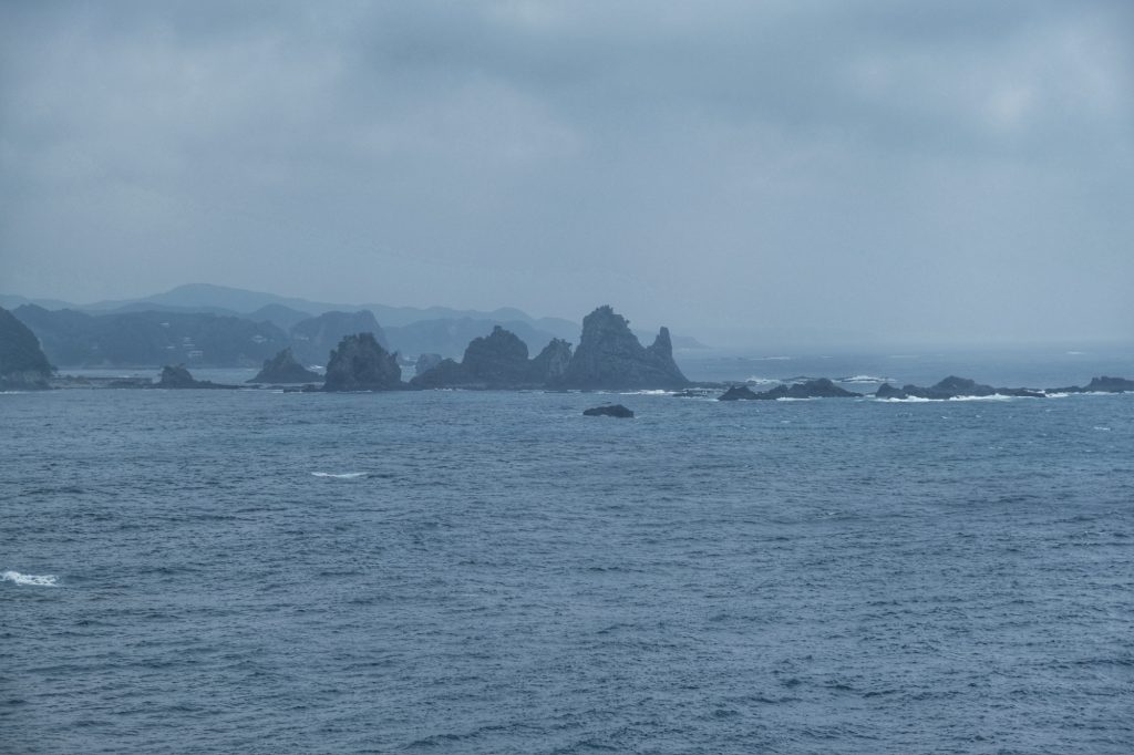 Vue de la côte depuis le cap Iro