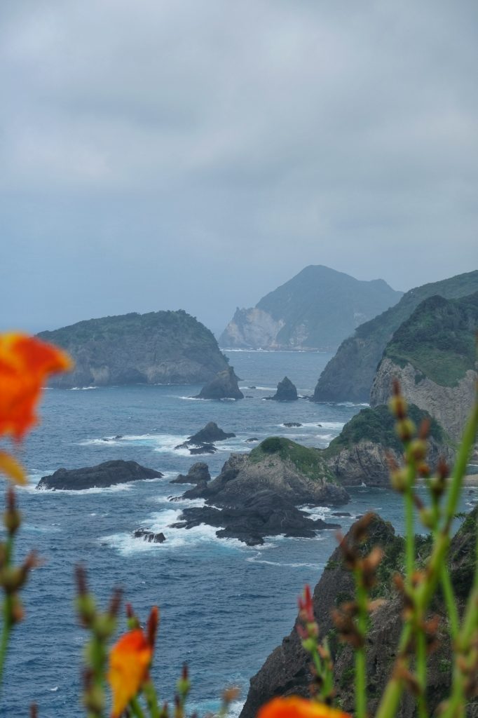 Vue depuis le parc de Yusuge dans la péninsule d'Izu