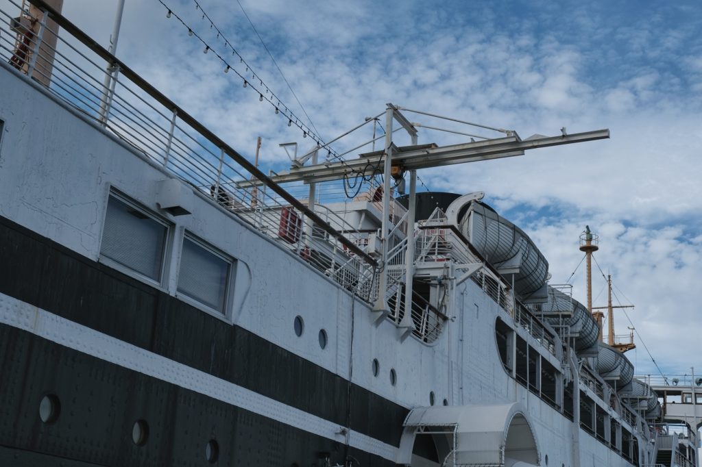 Le bateau Hikawa Maru à Yokohama