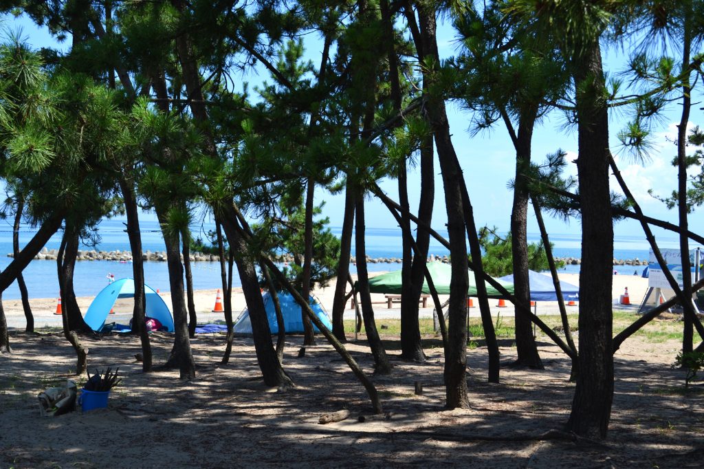 Le camping en bord de mer, c'est agréable