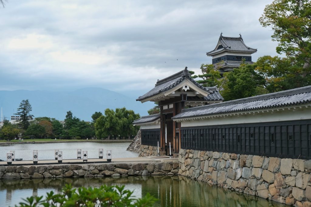 La porte du château de Matsumoto