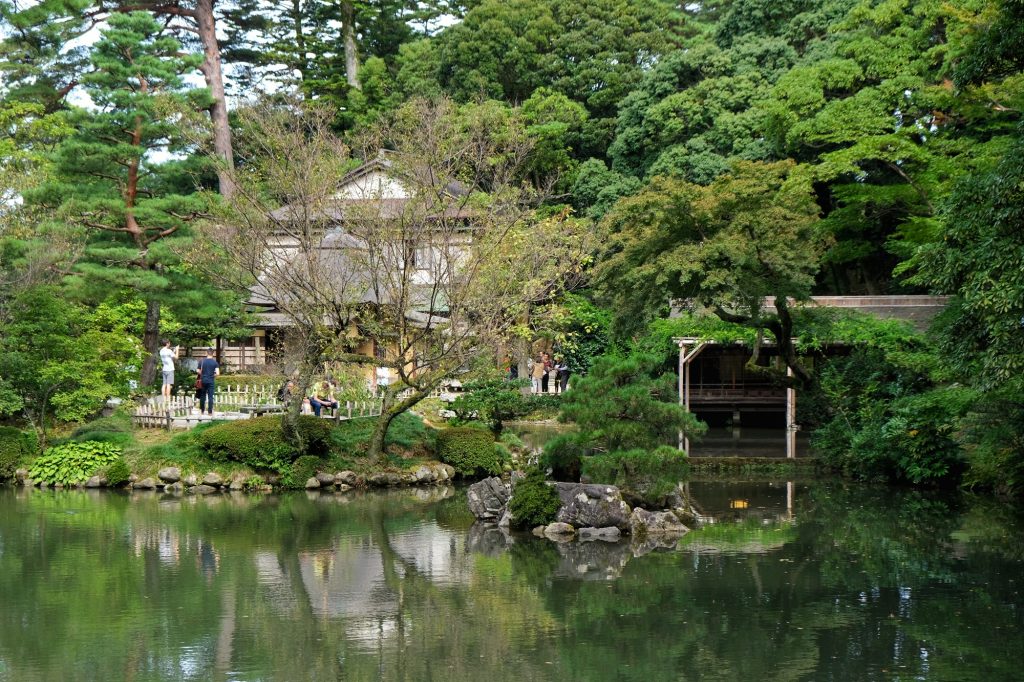 Le parc Kenrokuen du château de Kanazawa