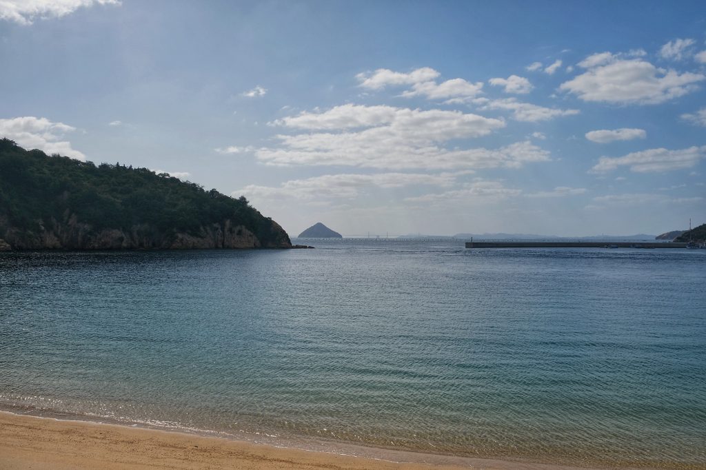 Une plage à Naoshima