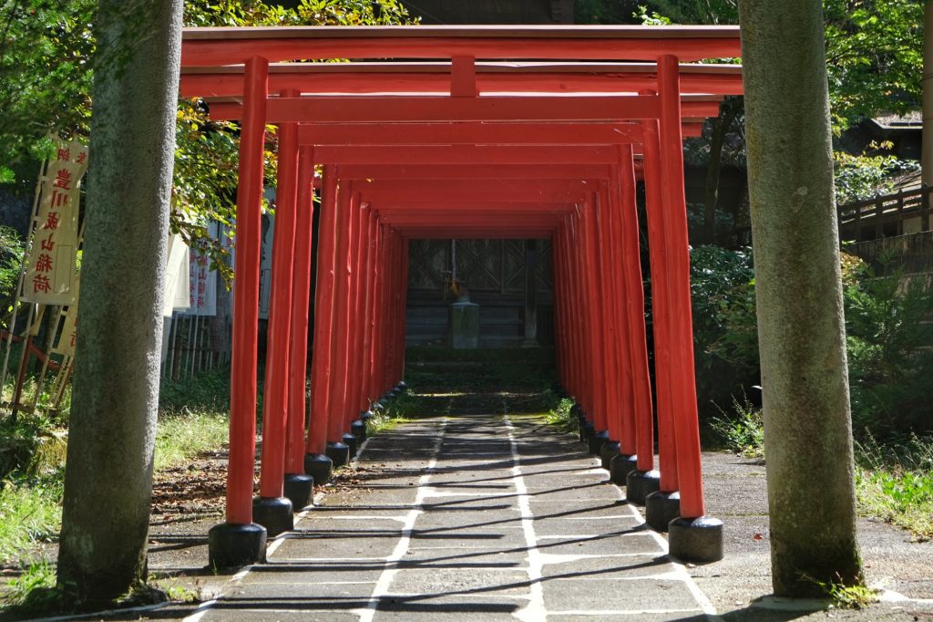 Une série de torii à Takayama