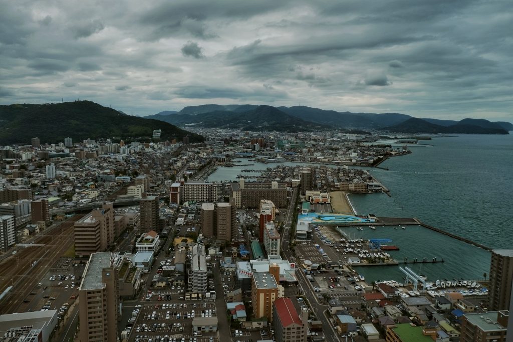 Vue de Takamatsu