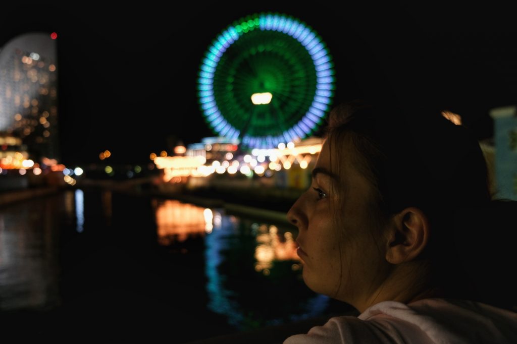 Profiter de la vue nocturne de Yokohama