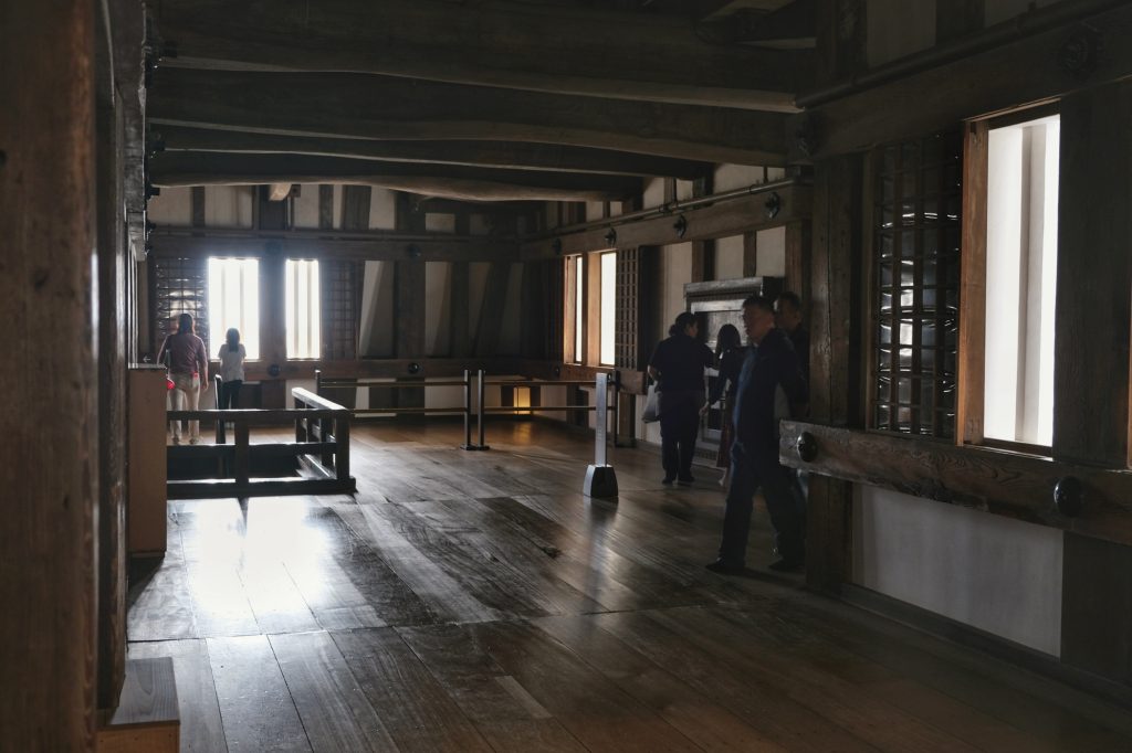 Une salle du château de Himeji