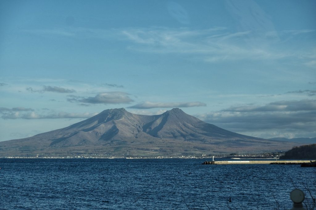 Une montagne entre Sapporo et Hakodate