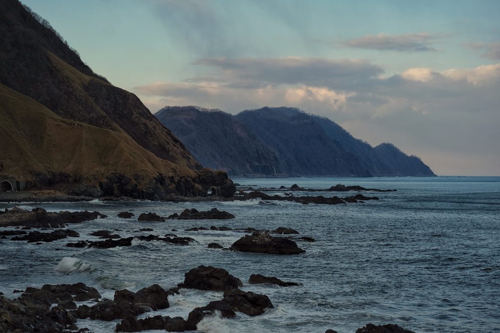 Le littoral entre Kushiro et Erimo