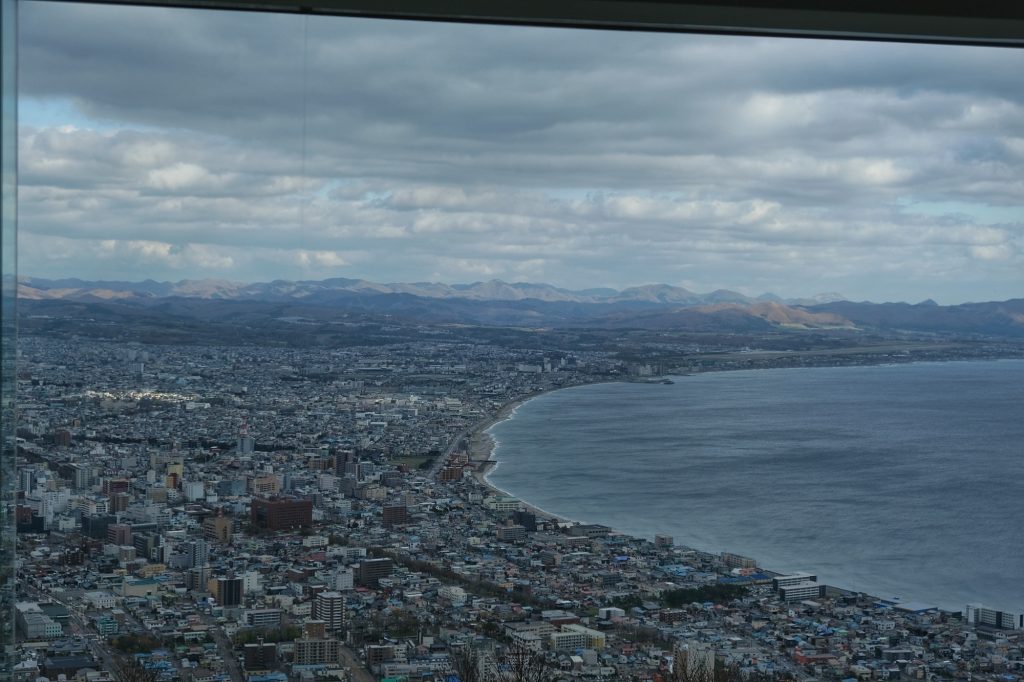 Hakodate vue de haut