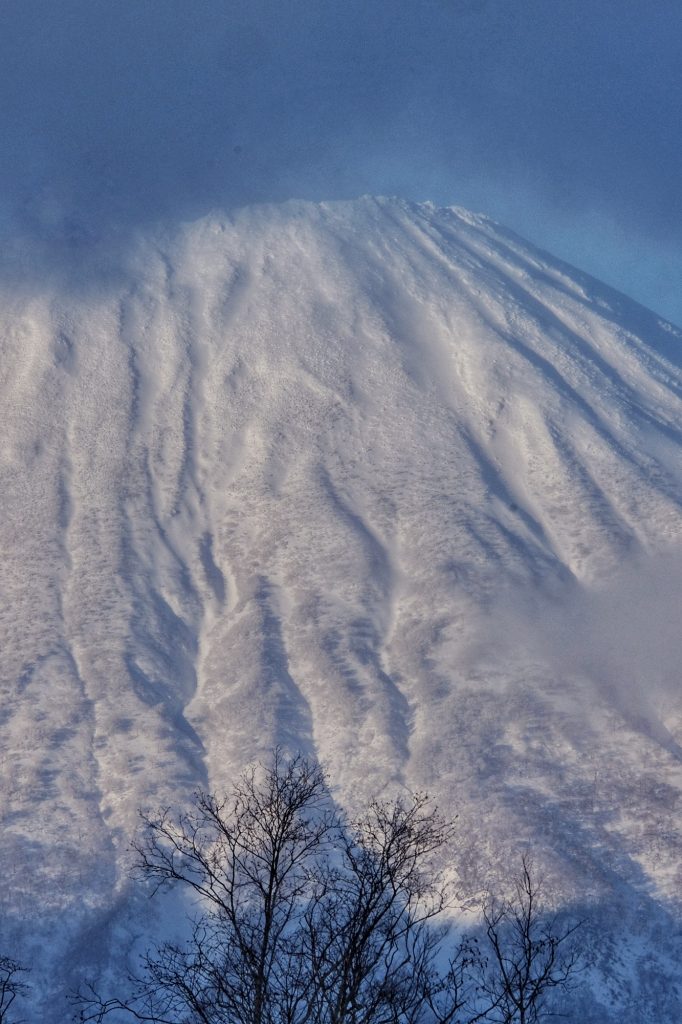 Le mont Yotei vu depuis Makkari