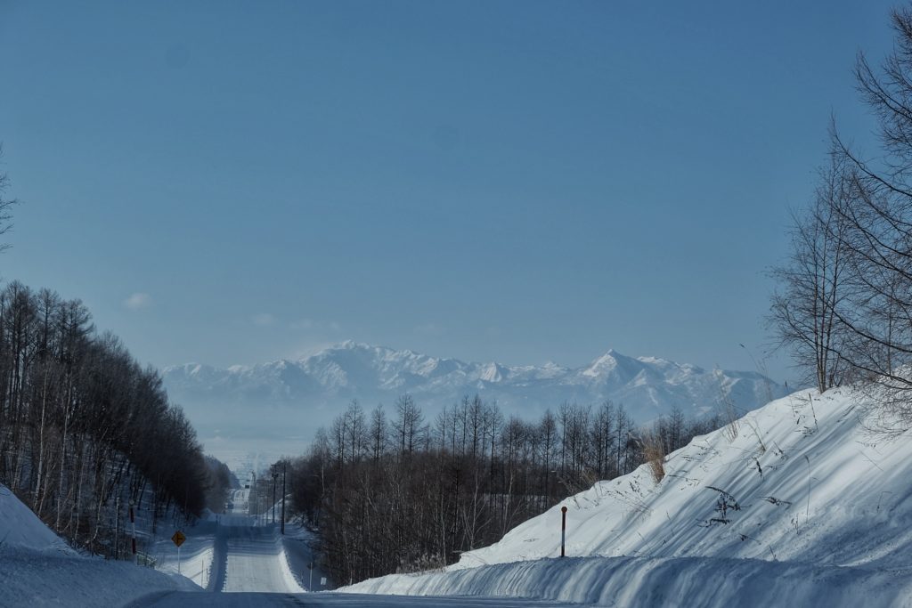 Route près de Furano
