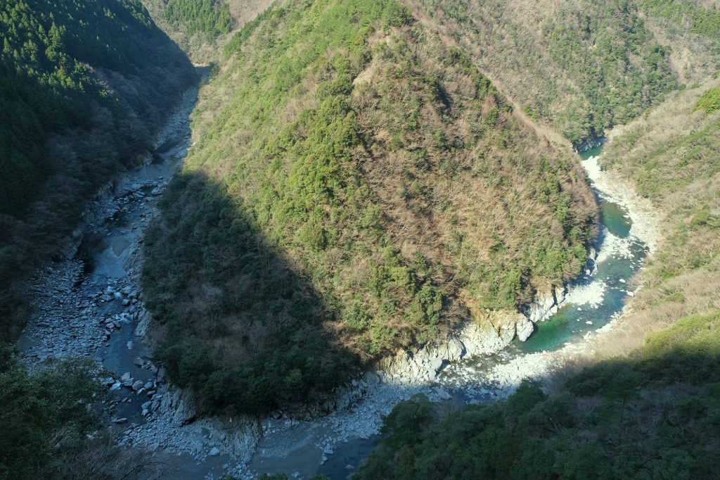 La rivière de l'Iya et le lieu-dit 