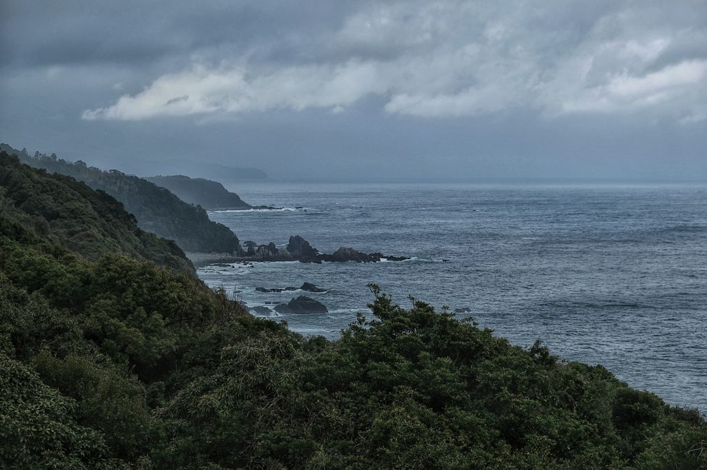 Littoral du cap Ashizuri sur Shikoku