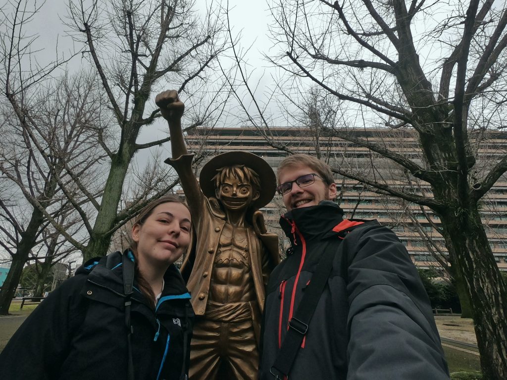 Selfie avec Luffy