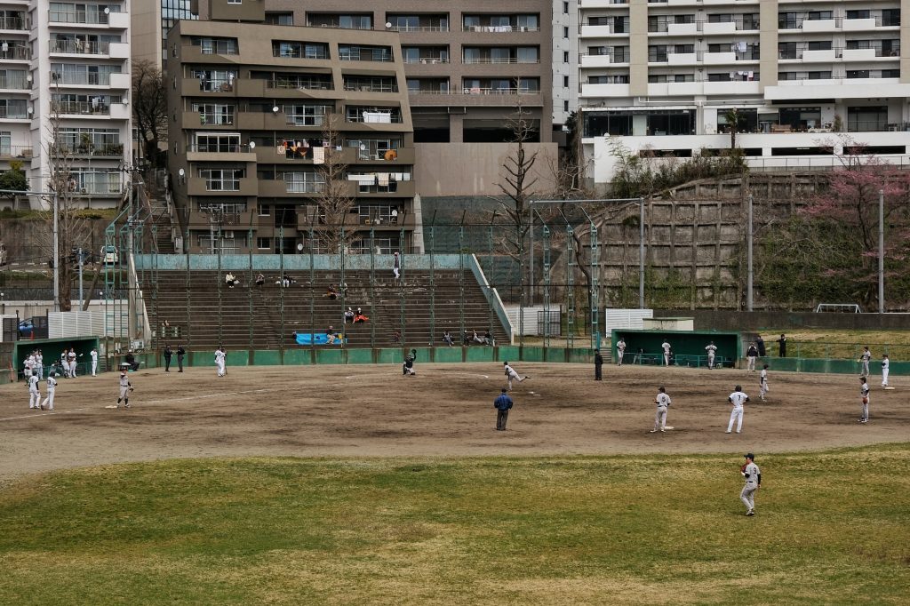 Match de baseball à Sendai