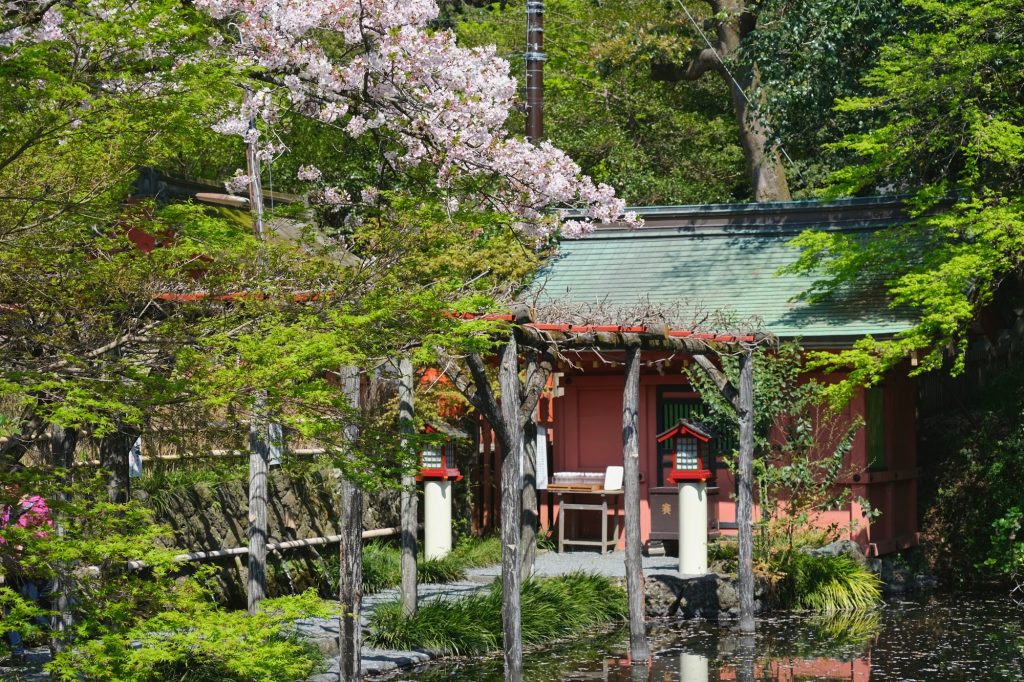 Le sanctuaire Mizuya de Fujinomiya