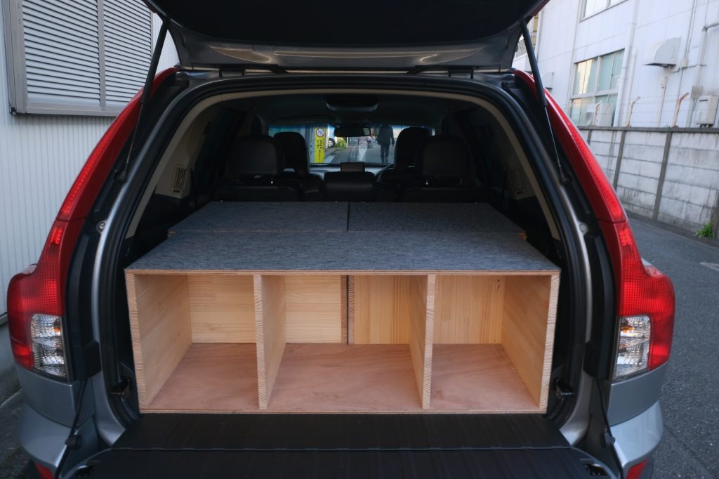 Système de camping complet dans notre voiture
