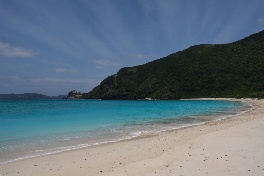 Plage de Tokashiku sur l'île de Tokashiki