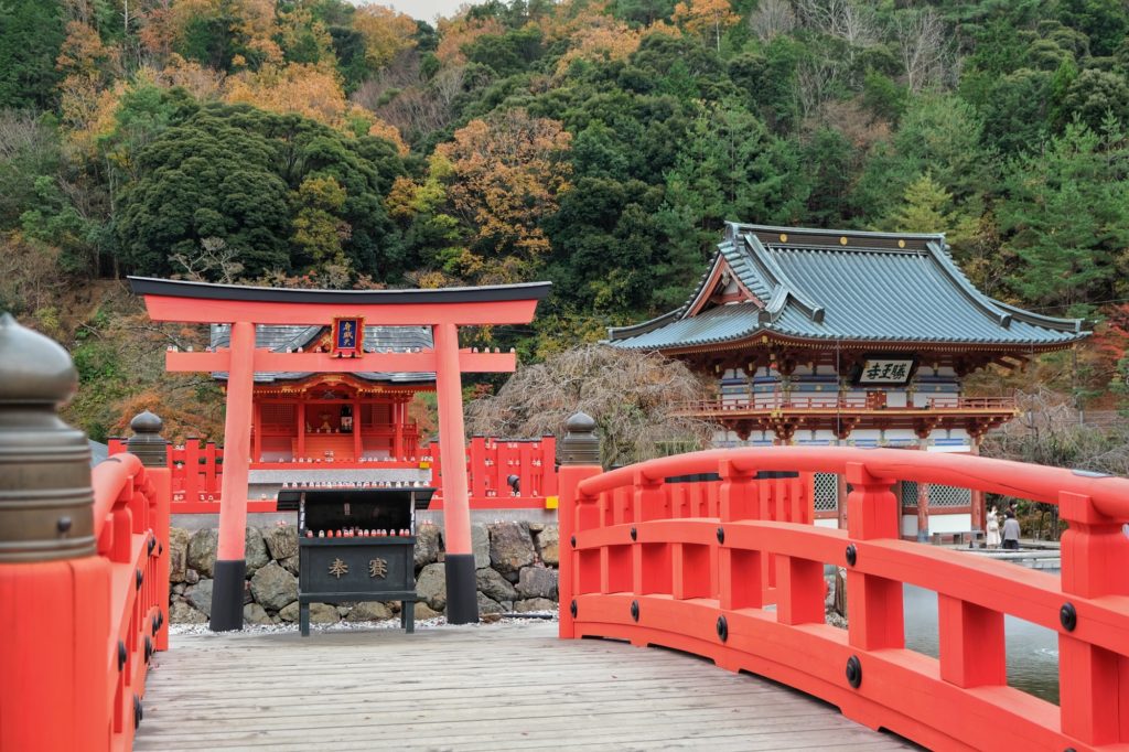 Le sanctuaire Benzaiten à Minoo