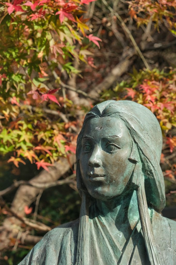 Statue de Nene à Arima Onsen